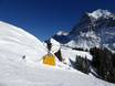 Snow reliability Bern – Snow reliability First – Grindelwald