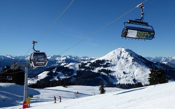Biggest ski resort in the District of Kitzbühel – ski resort SkiWelt Wilder Kaiser-Brixental