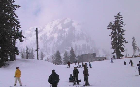 Biggest ski resort in Washington State – ski resort Mt. Baker