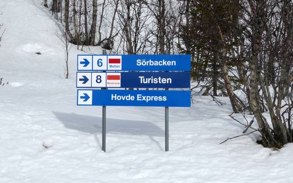 Härjedalen: orientation within ski resorts – Orientation Vemdalsskalet