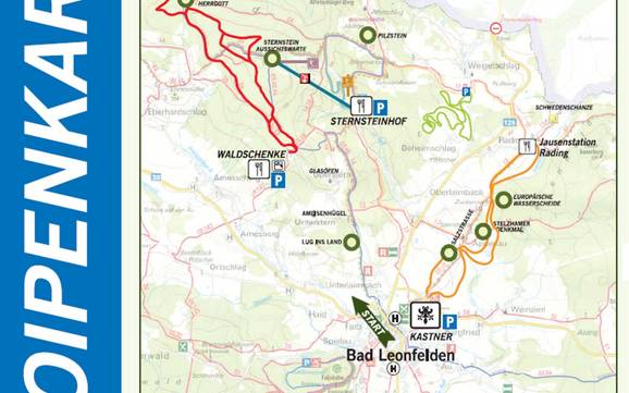 Cross-country skiing Urfahr-Umgebung – Cross-country skiing Sternstein – Bad Leonfelden