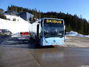Ski bus in the Zillertal Arena