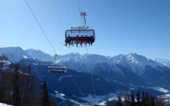 Goms: best ski lifts – Lifts/cable cars Bellwald