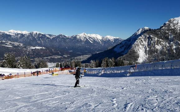 Ski resorts for beginners in Nassfeld-Pressegger See – Beginners Nassfeld – Hermagor