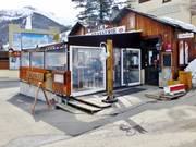 La Brasserie at the base station of the Teleriou lift