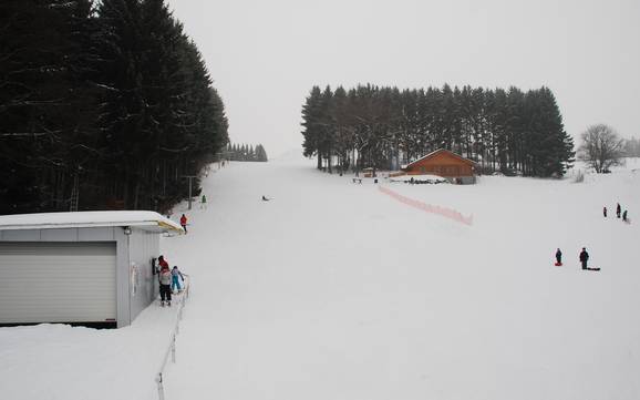 Hoher Westerwald/Wäller Land: size of the ski resorts – Size Kirburg