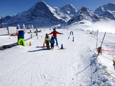 Family ski resorts Lauterbrunnental – Families and children Kleine Scheidegg/Männlichen – Grindelwald/Wengen
