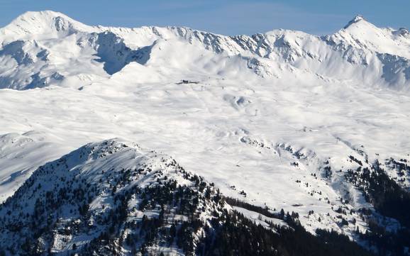 Highest base station in Davos Klosters – ski resort Pischa (Davos Klosters)