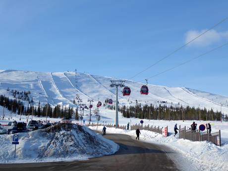 Lapland (Finland): size of the ski resorts – Size Ylläs