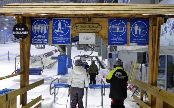 Düsseldorf: orientation within ski resorts – Orientation Alpenpark Neuss