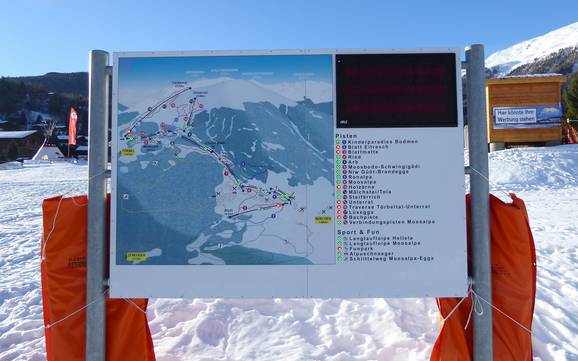 Vispertal: orientation within ski resorts – Orientation Bürchen/Törbel – Moosalp