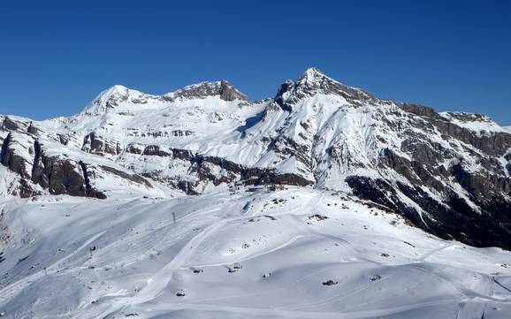 Viamala: size of the ski resorts – Size Splügen – Tambo