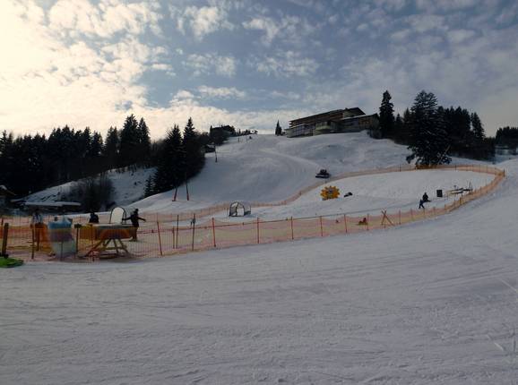 View of the Fischen ski slope