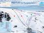Trail map Fonna Glacier Ski Resort