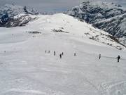 Easy slope to Passo d´Eira 