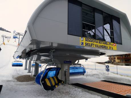 Valtellina: best ski lifts – Lifts/cable cars Livigno