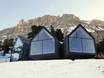 Huts, mountain restaurants  Europe – Mountain restaurants, huts Latemar – Obereggen/Pampeago/Predazzo