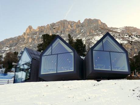 Huts, mountain restaurants  Trentino – Mountain restaurants, huts Latemar – Obereggen/Pampeago/Predazzo