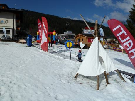 Children's area run by Fischis Qualitätsskischule (Quality Ski School)