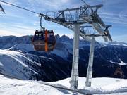 Pfannspitze - 10pers. Gondola lift (monocable circulating ropeway)