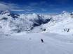 Slope offering Bernina Range – Slope offering Diavolezza/Lagalb
