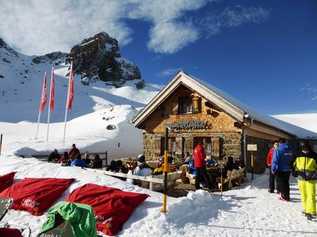 Huts, mountain restaurants  Heidiland – Mountain restaurants, huts Flumserberg