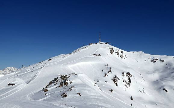 Biggest height difference in Kitzbühel – ski resort Kitzbüheler Horn