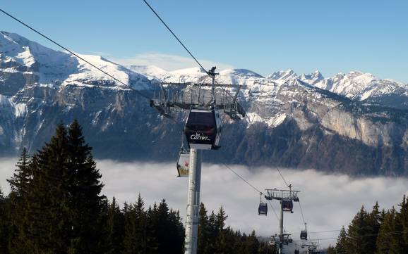 Faucigny: best ski lifts – Lifts/cable cars Le Grand Massif – Flaine/Les Carroz/Morillon/Samoëns/Sixt