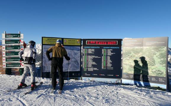 Grossarltal: orientation within ski resorts – Orientation Großarltal/Dorfgastein