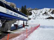 Le Pale - 4pers. High speed chairlift (detachable)
