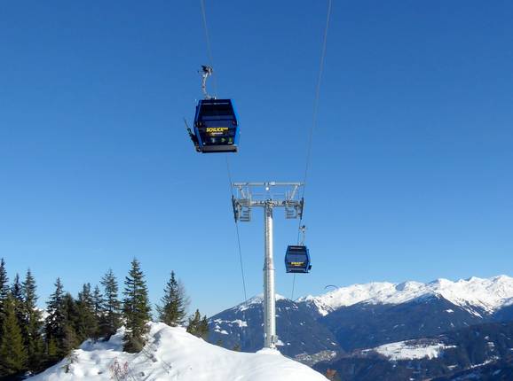 Galtbergbahn - 10pers. Gondola lift (monocable circulating ropeway)