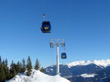 Stubaital: best ski lifts – Lifts/cable cars Schlick 2000 – Fulpmes