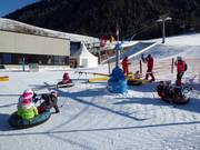 Children's area in Itter at the base station