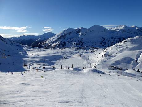 Lungau: size of the ski resorts – Size Obertauern