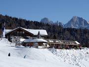 Baita Ciamp dele Strie including accommodation in the middle of the ski resort