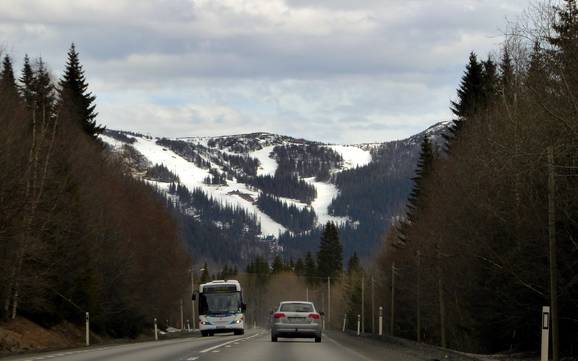 Åre: access to ski resorts and parking at ski resorts – Access, Parking Åre