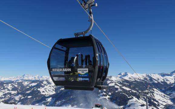Grossarltal: best ski lifts – Lifts/cable cars Großarltal/Dorfgastein