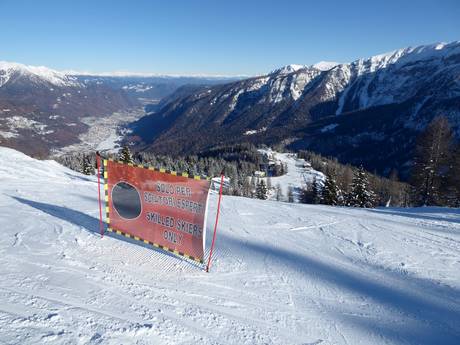 Ski resorts for advanced skiers and freeriding Val di Sole (Sole Valley) – Advanced skiers, freeriders Madonna di Campiglio/Pinzolo/Folgàrida/Marilleva