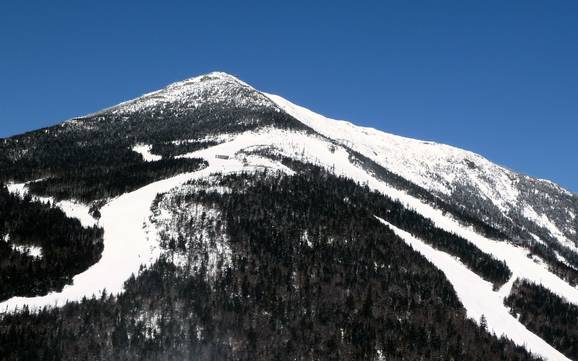 Adirondack Mountains: size of the ski resorts – Size Whiteface – Lake Placid