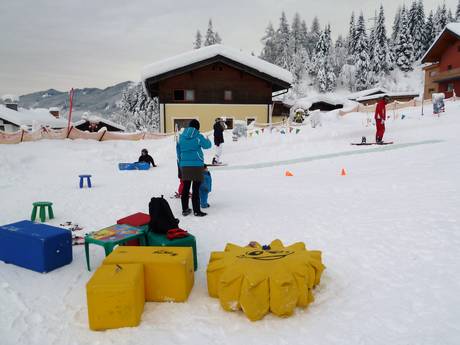 Children's area run by the Skischule Mühlbach ski school