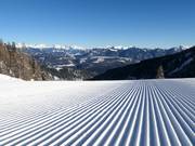 Perfectly groomed slopes on the Nassfeld