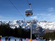 S. Antonio - 4pers. High speed chairlift (detachable) with bubble