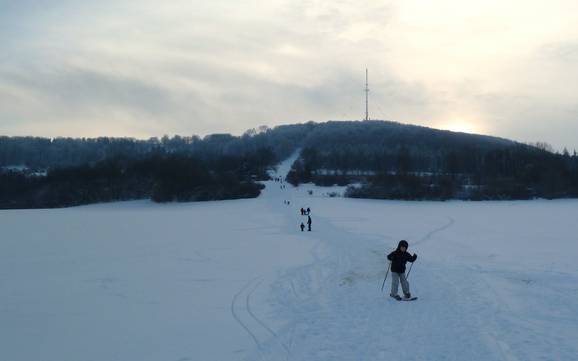 Skiing in the County of Ansbach
