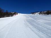 First-class slope preparation in the ski resort of Geilo