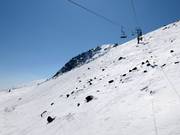 Laleto 2 black slope and powder snow slopes