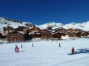 Val Thorens also offers beginners ideal possibilities
