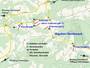 Trail map Schlossberg – Oberkirnach (St. Georgen)