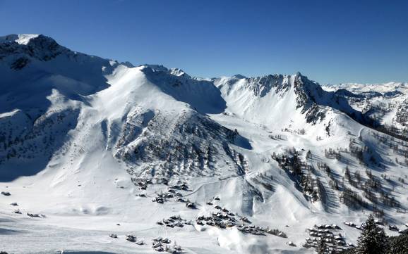 Highest base station in Liechtenstein – ski resort Malbun