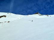 Steep Nebelhorn-Gipfelhang slope