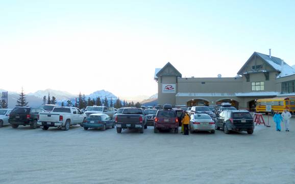 Jasper National Park: access to ski resorts and parking at ski resorts – Access, Parking Marmot Basin – Jasper